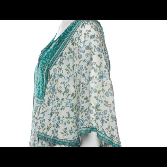 Talitha Floral Print V-Neck Blouse - Picture 3 of 3